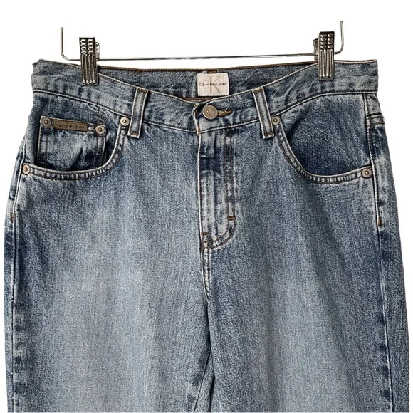 Vintage Calvin Klein Jeans Rare 90s Blue Jeans - Picture 7 of 12